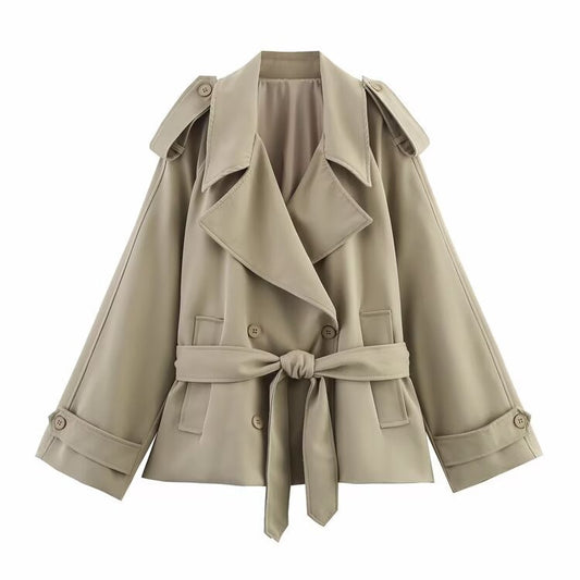 KENSINGTON TRENCH — Kurzer, doppelreihiger Windbreaker