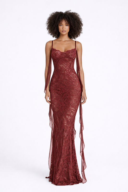 Seville Lace Maxi Gown