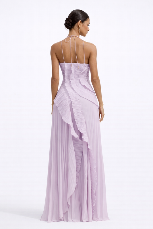 Faye unregelmäßiges Kleid mit Rüschen