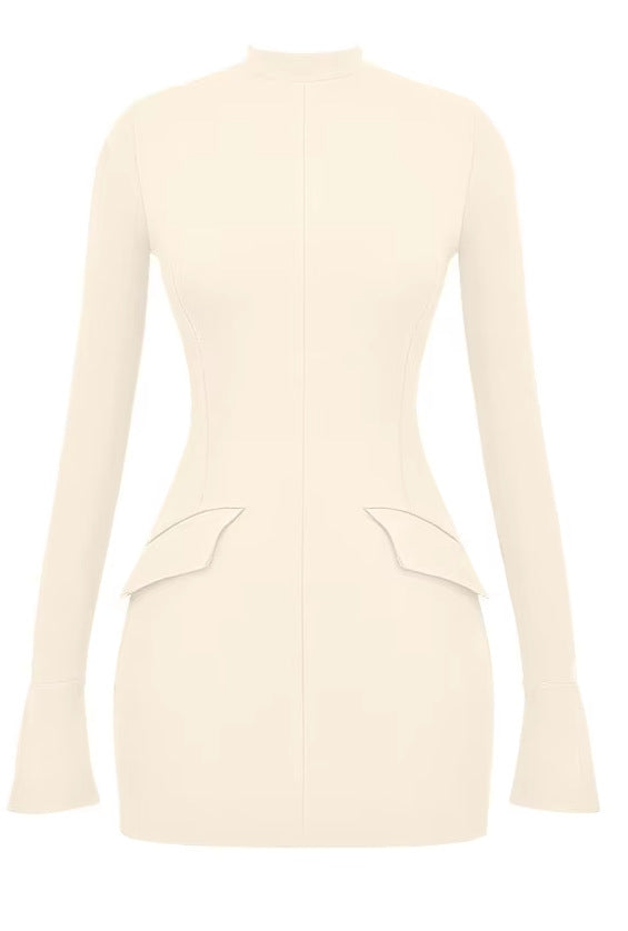 Nadia Sculpted Mini Dress