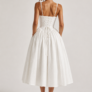 Aurelia Eyelet Midi Dress