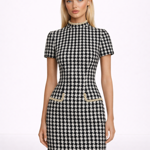 Celeste Tweed Mini Dress