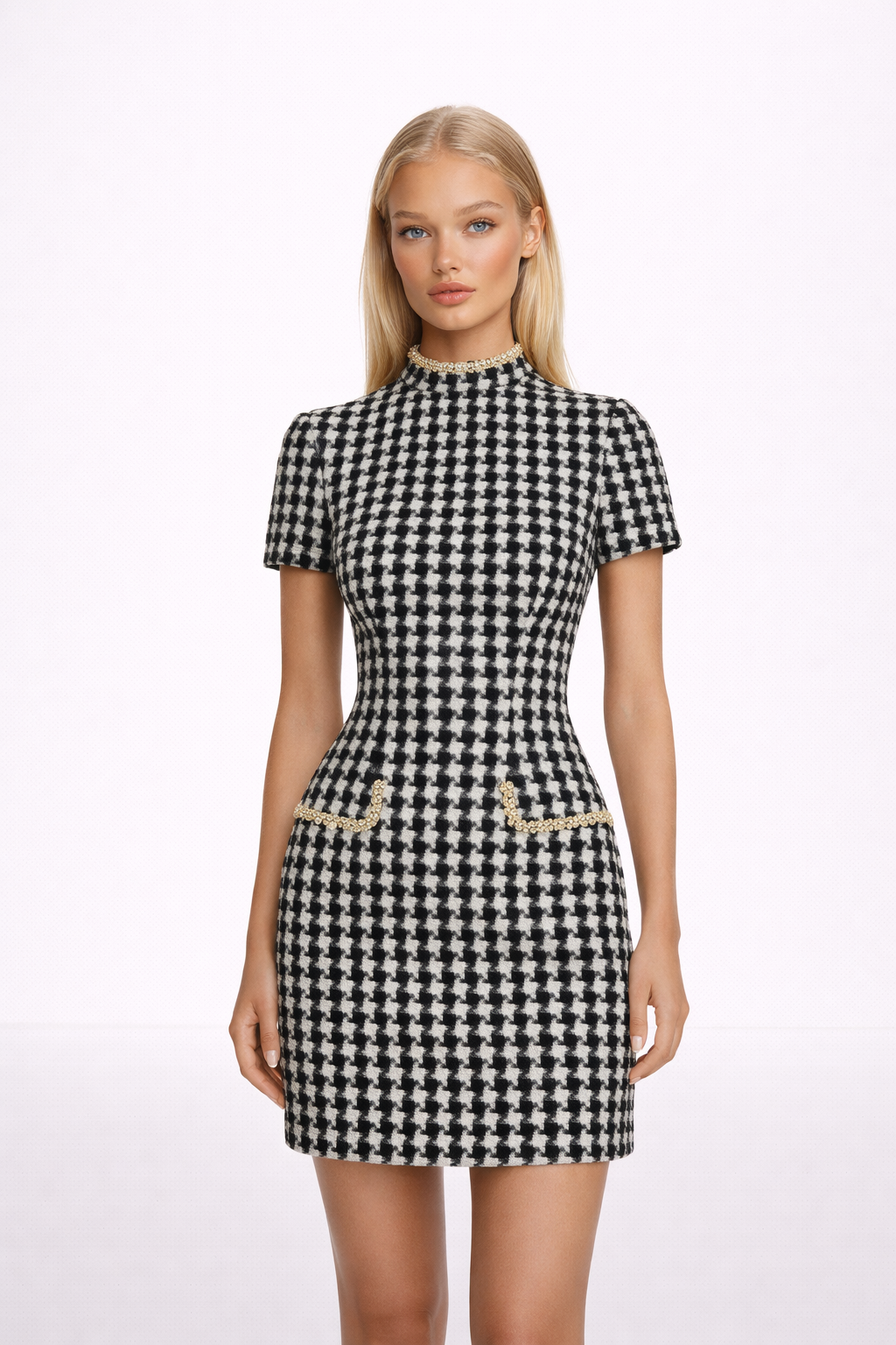 Celeste Tweed Mini Dress