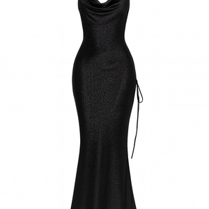 The Serena Open Back Gown