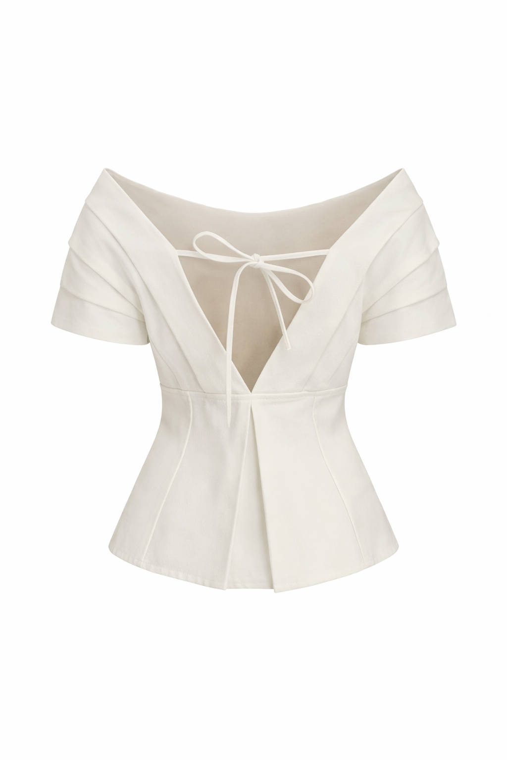 Elara Draped Back Top