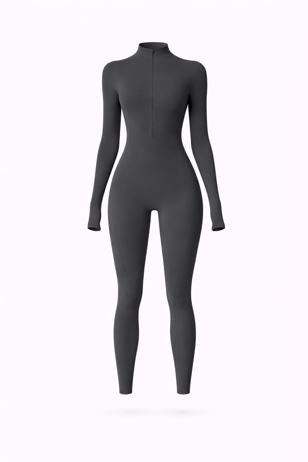 Winter Fleece-gefütterter Yoga-Overall Langarm Warm