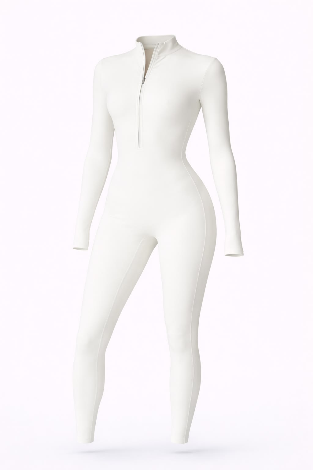 Winter Fleece-gefütterter Yoga-Overall Langarm Warm