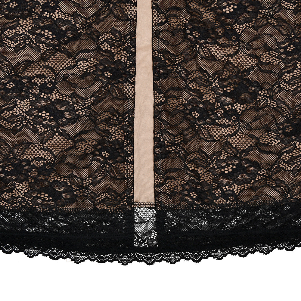 Maison Lace Backless Dress Set