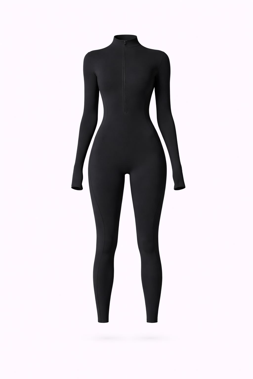 Winter Fleece-gefütterter Yoga-Overall Langarm Warm