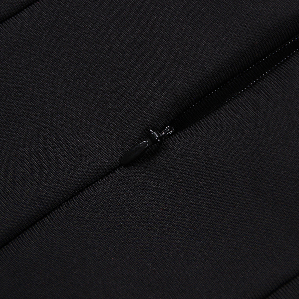 Valentina Feather-Trim Blazer Dress