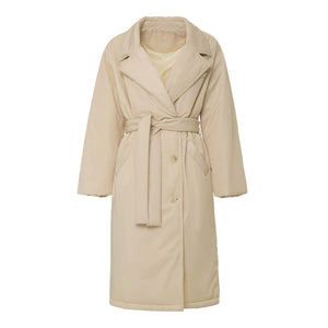 Elara Belted Long Coat