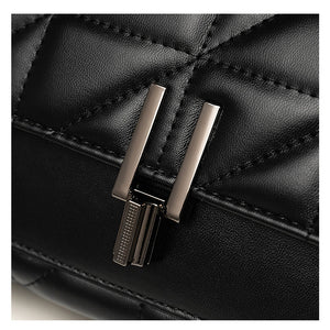 DELACROIX BAG — Quilted Chain-Strap Crossbody with H-Lock