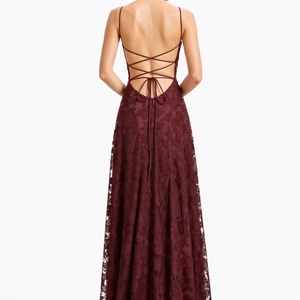 Evania Floral lace  Gown