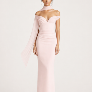 The Capri Scarf Gown