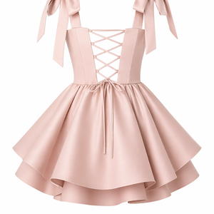 Aurelia Bow Mini Dress