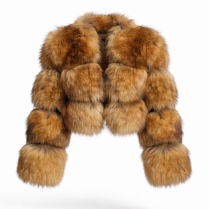 SAVOIR COAT — Oversized Faux Fur Jacket