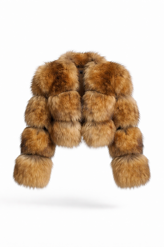 SAVOIR COAT — Oversized Faux Fur Jacket