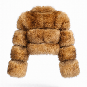 SAVOIR COAT — Oversized Faux Fur Jacket
