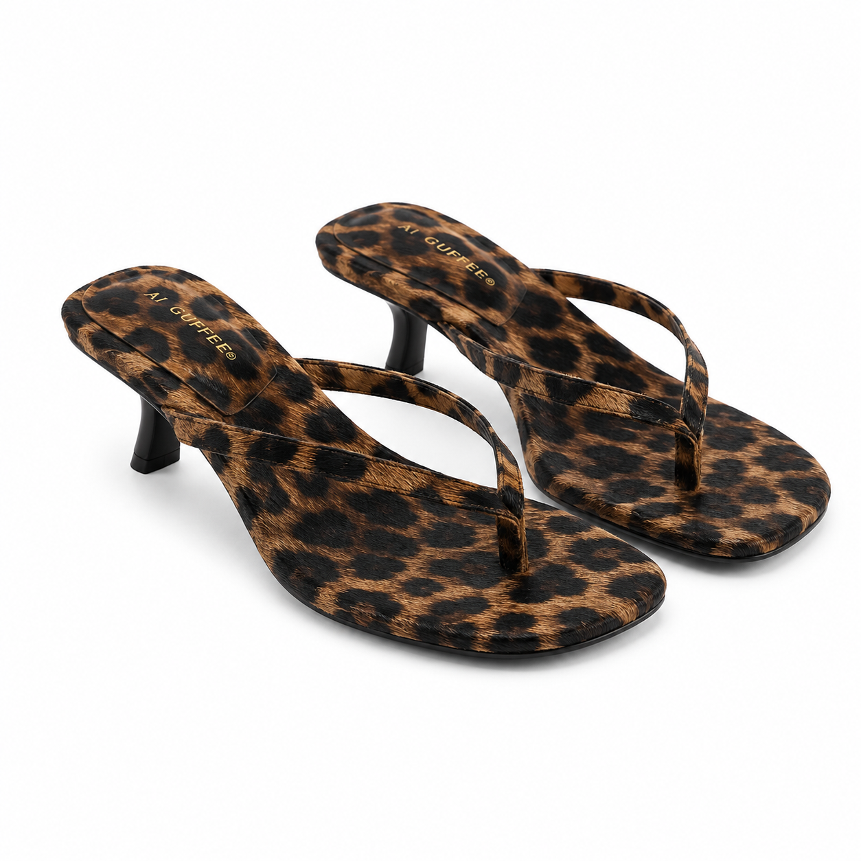 THE SIENNA SANDAL — Square-Toe Strappy Mid-Heel
