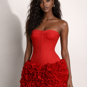 Valencia Corset Trägerloses Minikleid
