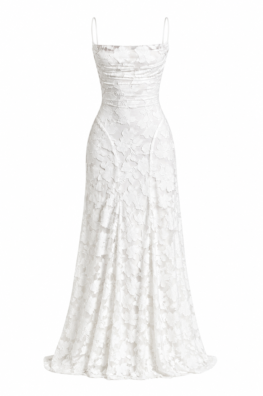 Evania Floral lace  Gown