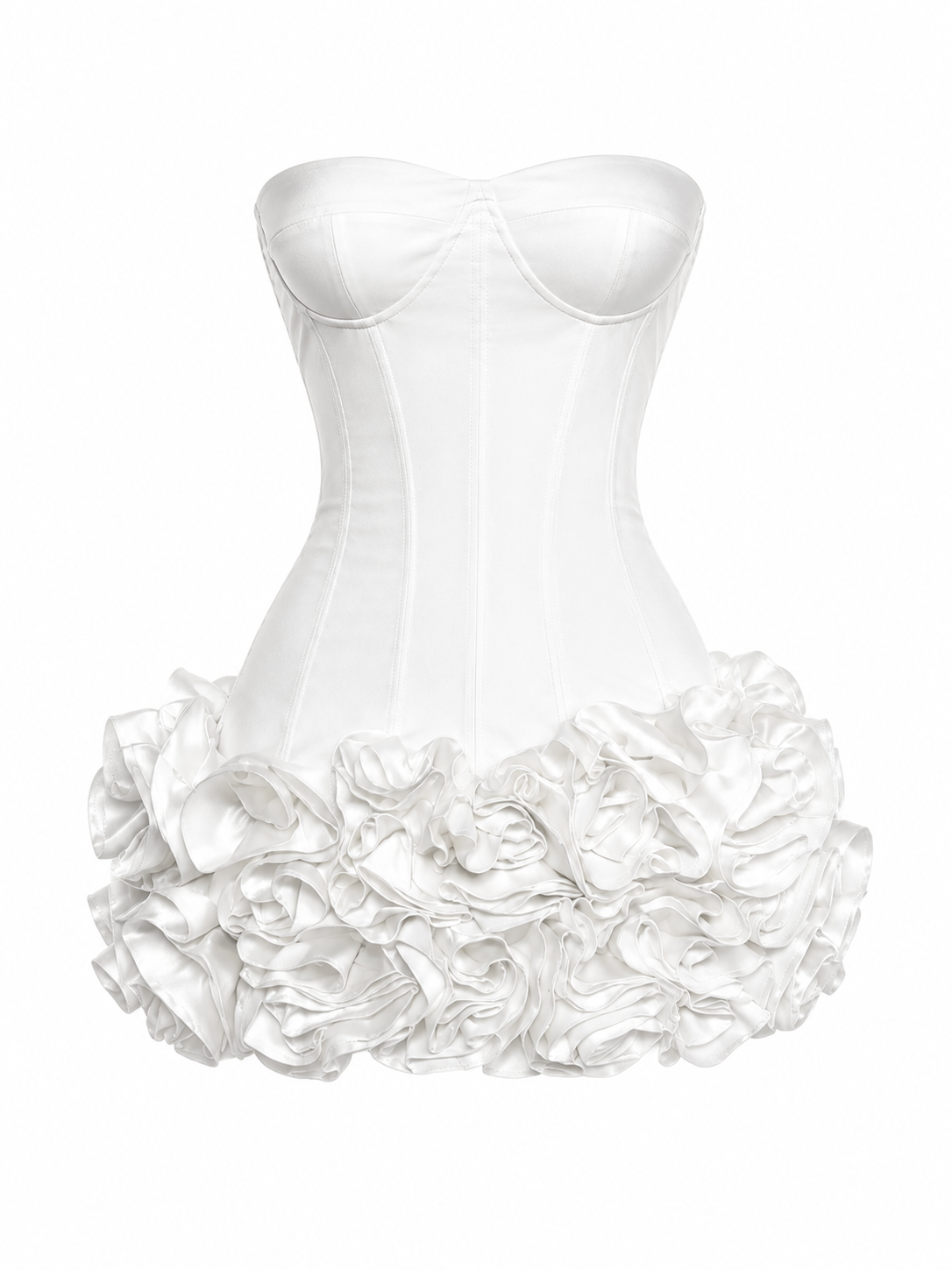 Valencia Corset Trägerloses Minikleid