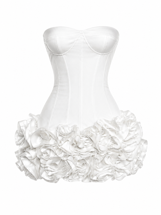Valencia Corset Strapless  Mini Dress