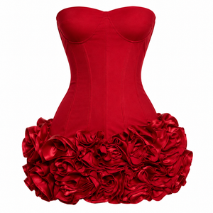 Valencia Corset Trägerloses Minikleid