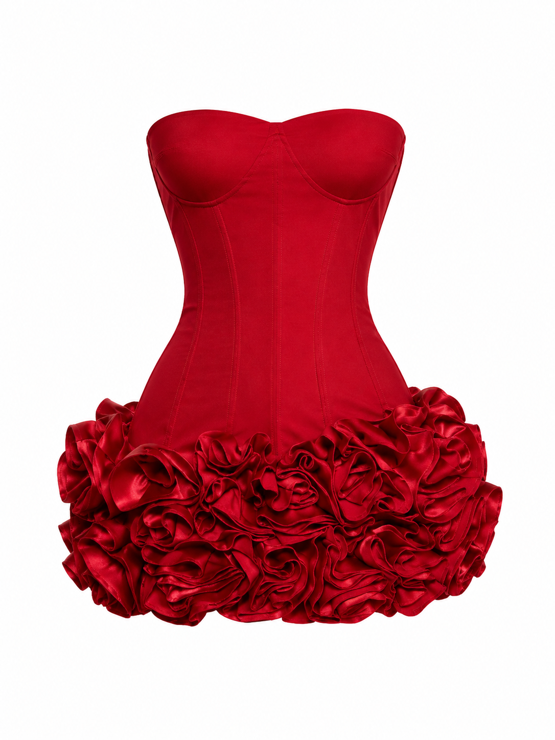 Valencia Corset Trägerloses Minikleid
