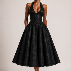 Sofia Halter Midikleid