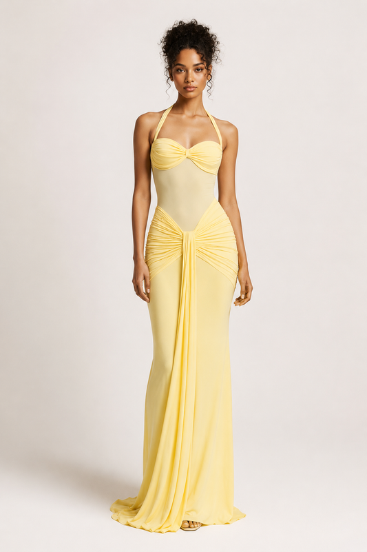 Kira Maxikleid mit Bändern