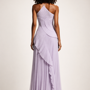 Faye Ruffled Irregular Dress