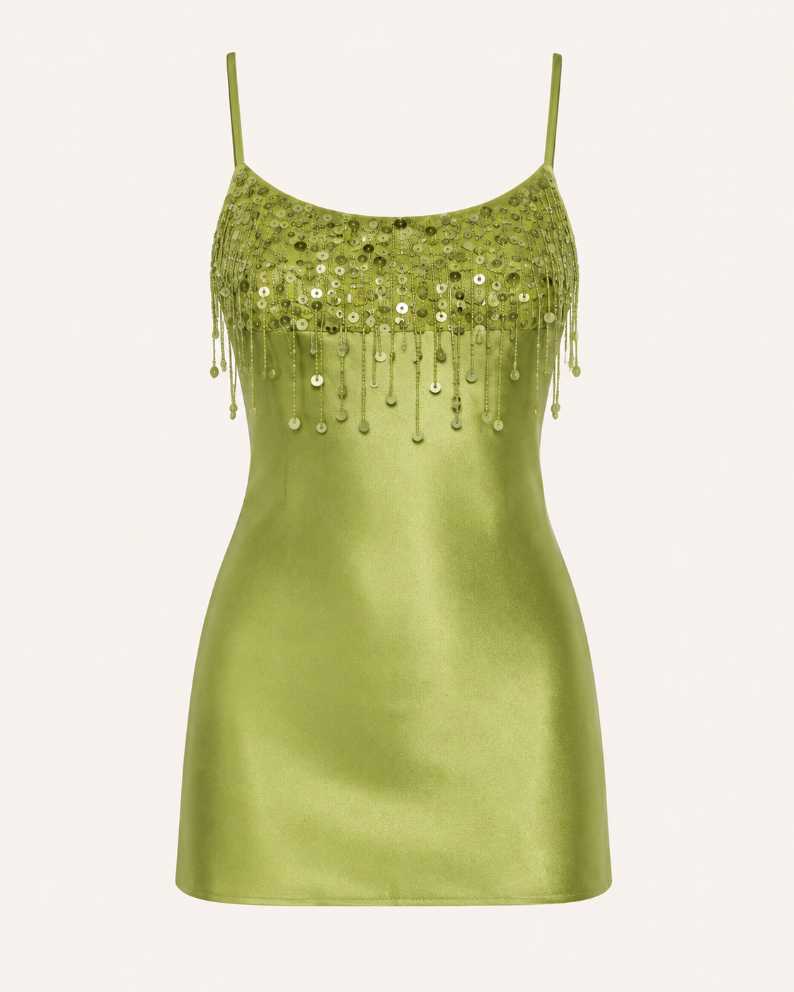 Sienna Sequin Fringe Mini Dress