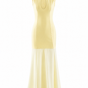 Sorella Keyhole Mermaid Maxi Dress