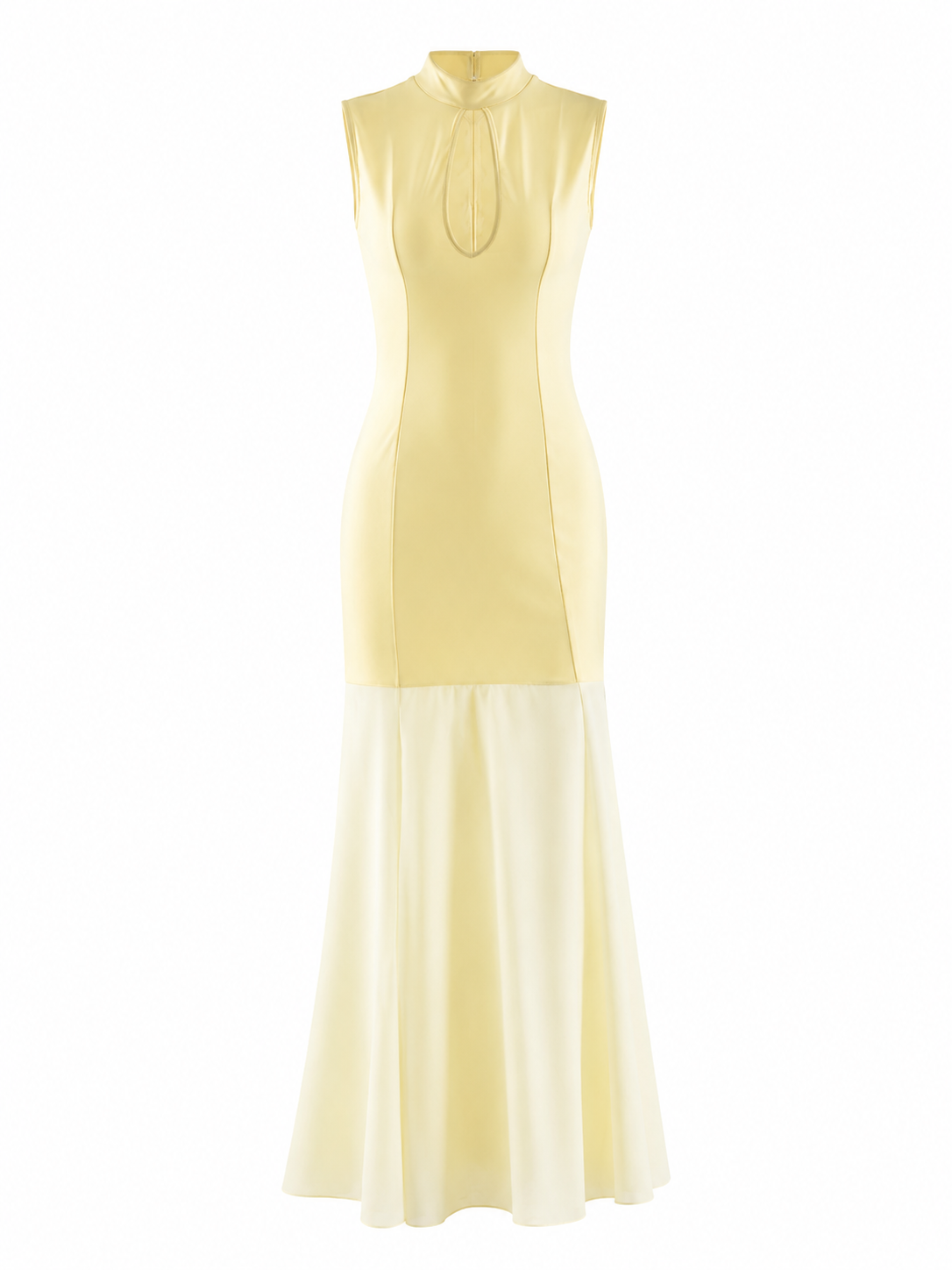 Sorella Keyhole Mermaid Maxi Dress