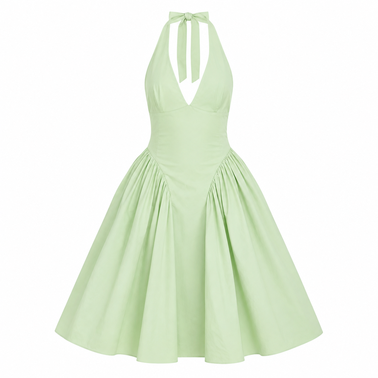 MONROE DRESS — Polka Dot Midi Dress