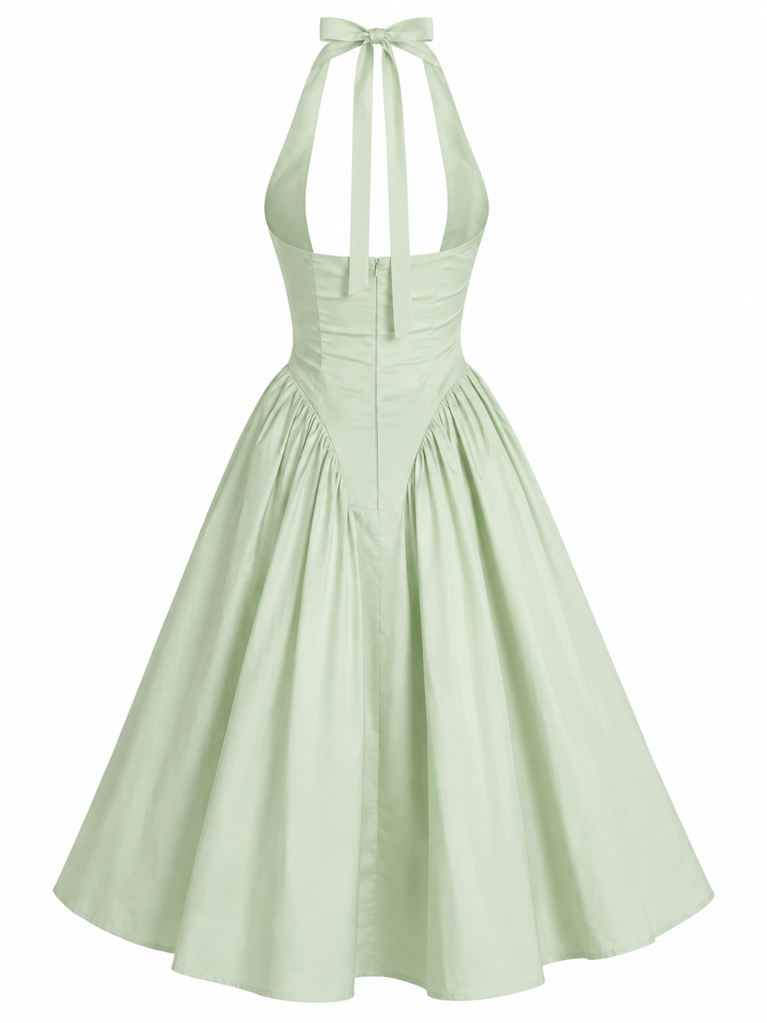 MONROE DRESS — Polka Dot Midi Dress