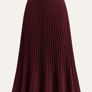 SIENNA SKIRT — Pleated Maxi