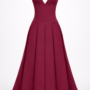 Isla Corset Pricess Maxi Dress