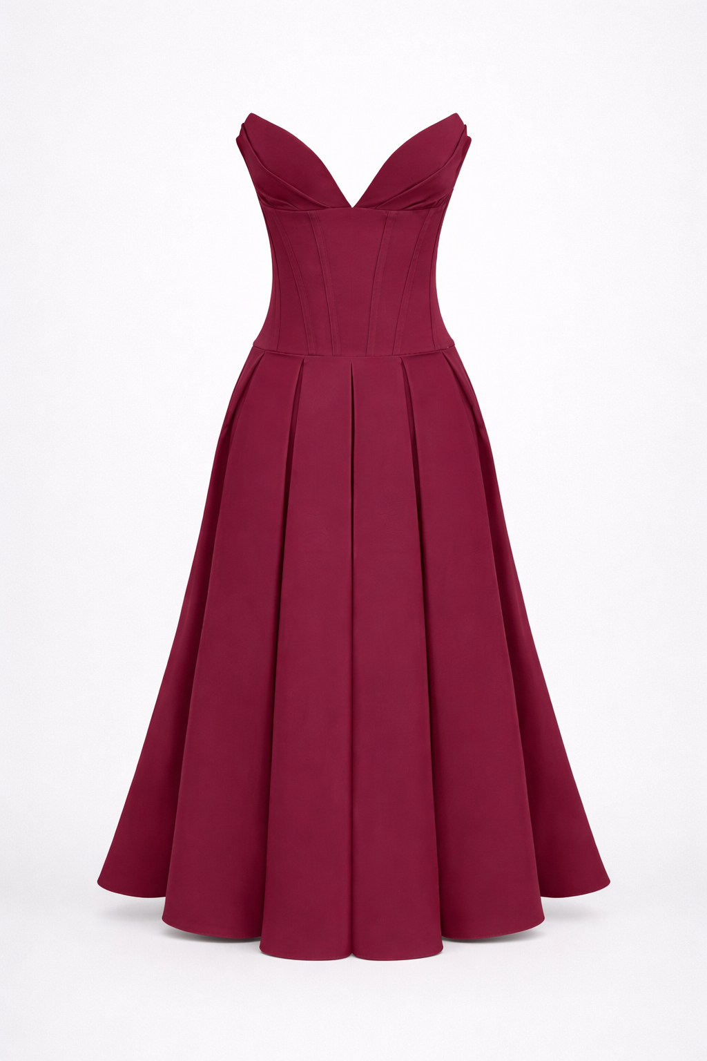 Isla Corset Pricess Maxi Dress