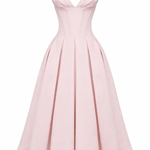 Isla Corset Pricess Maxi Dress