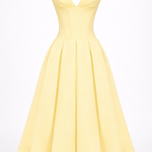 Isla Corset Pricess Maxi Dress