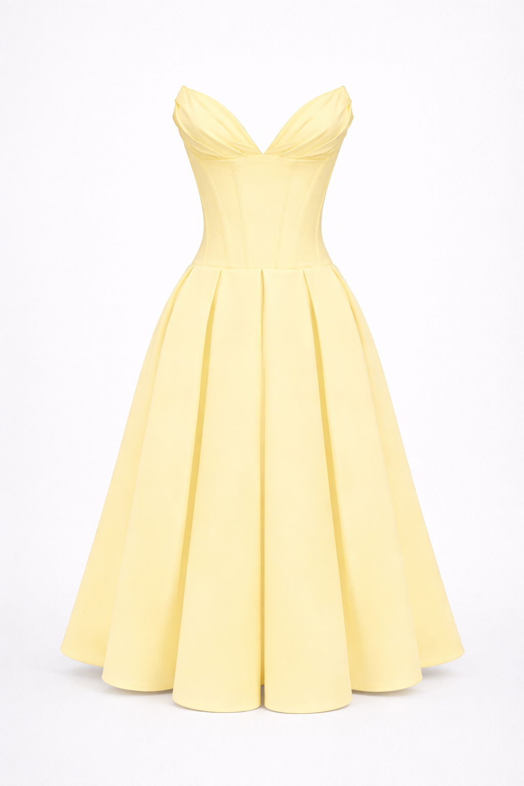 Isla Corset Pricess Maxi Dress