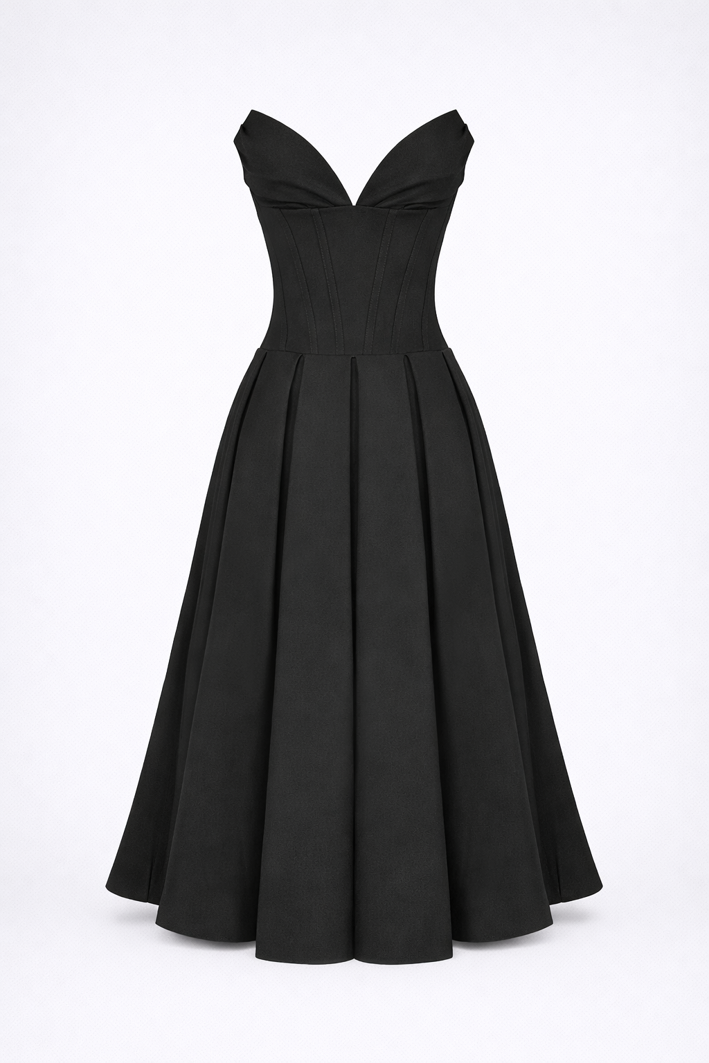 Isla Corset Pricess Maxi Dress