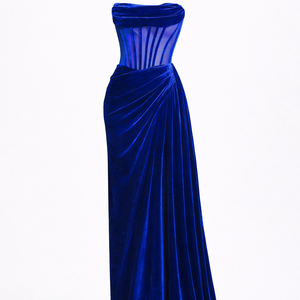 Delilah Bodice Velvelt Gown