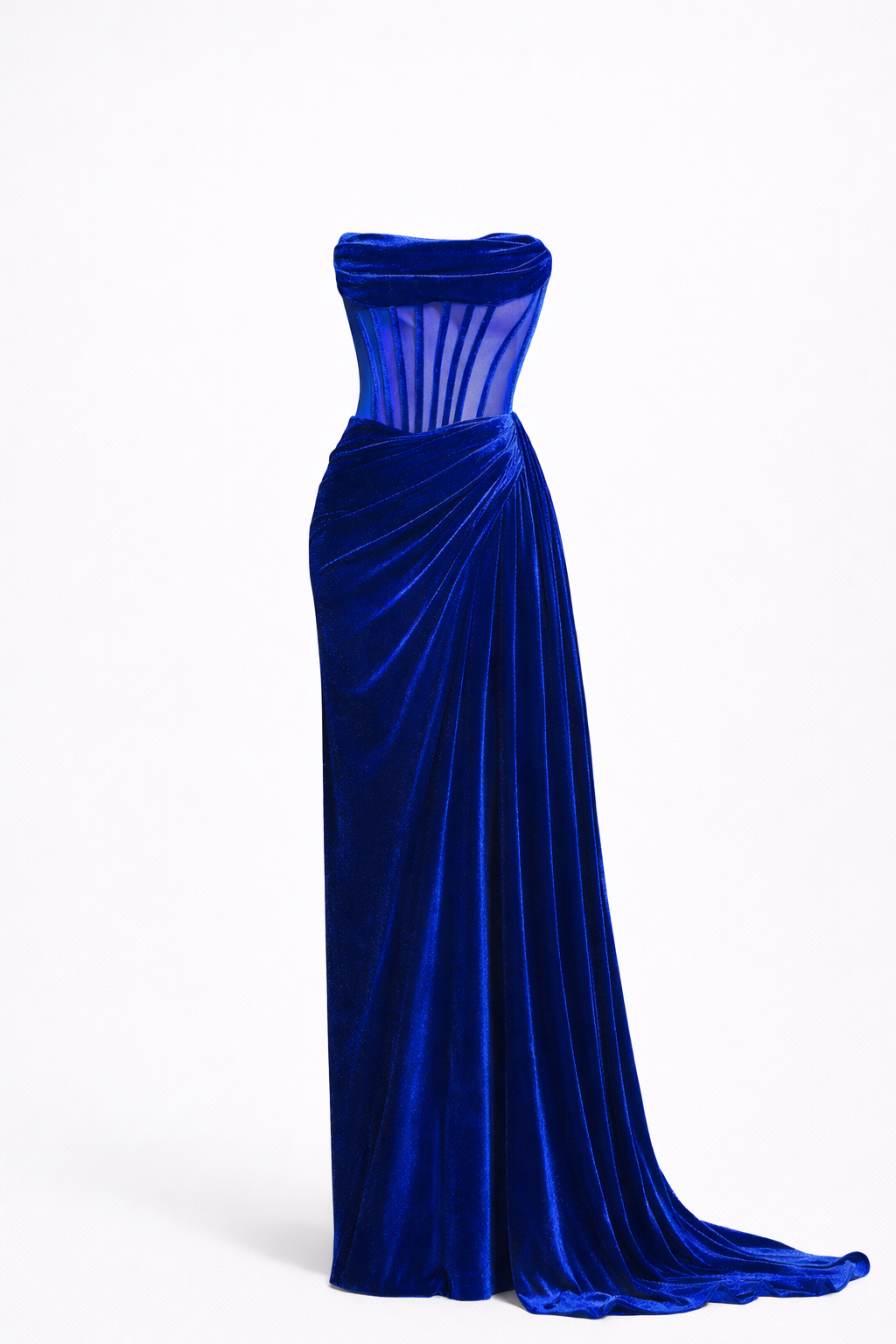 Delilah Bodice Velvelt Gown