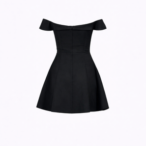 Palermo Mini — Off-Shoulder Sweetheart Skater Dress