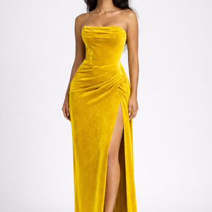 Delilah Bodice Velvelt Gown