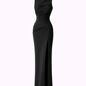 Athena-Kleid mit Rückenausschnitt