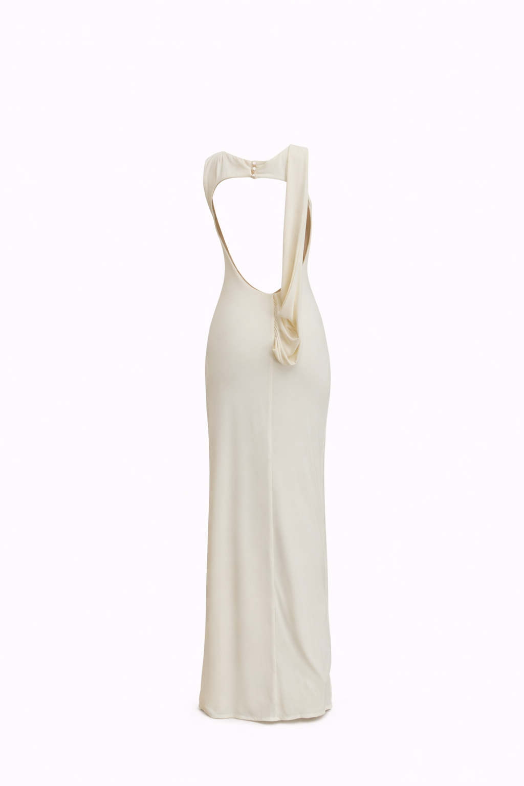 Athena-Kleid mit Rückenausschnitt